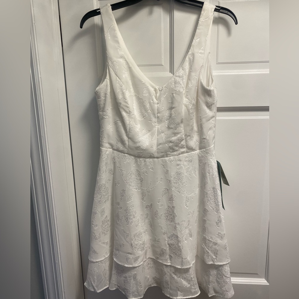 Ivory Mini Dress